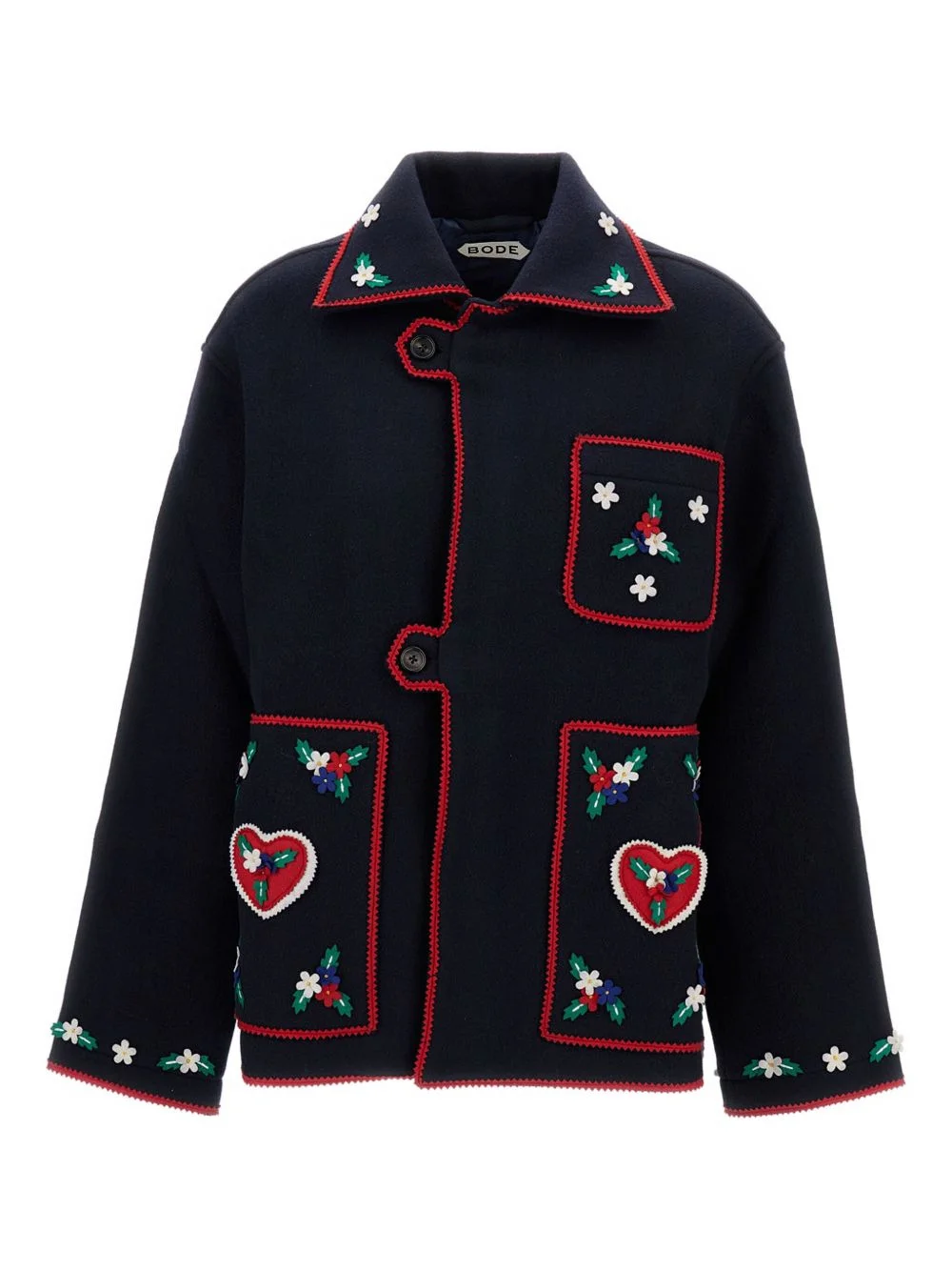 front button fastening jacket - 1