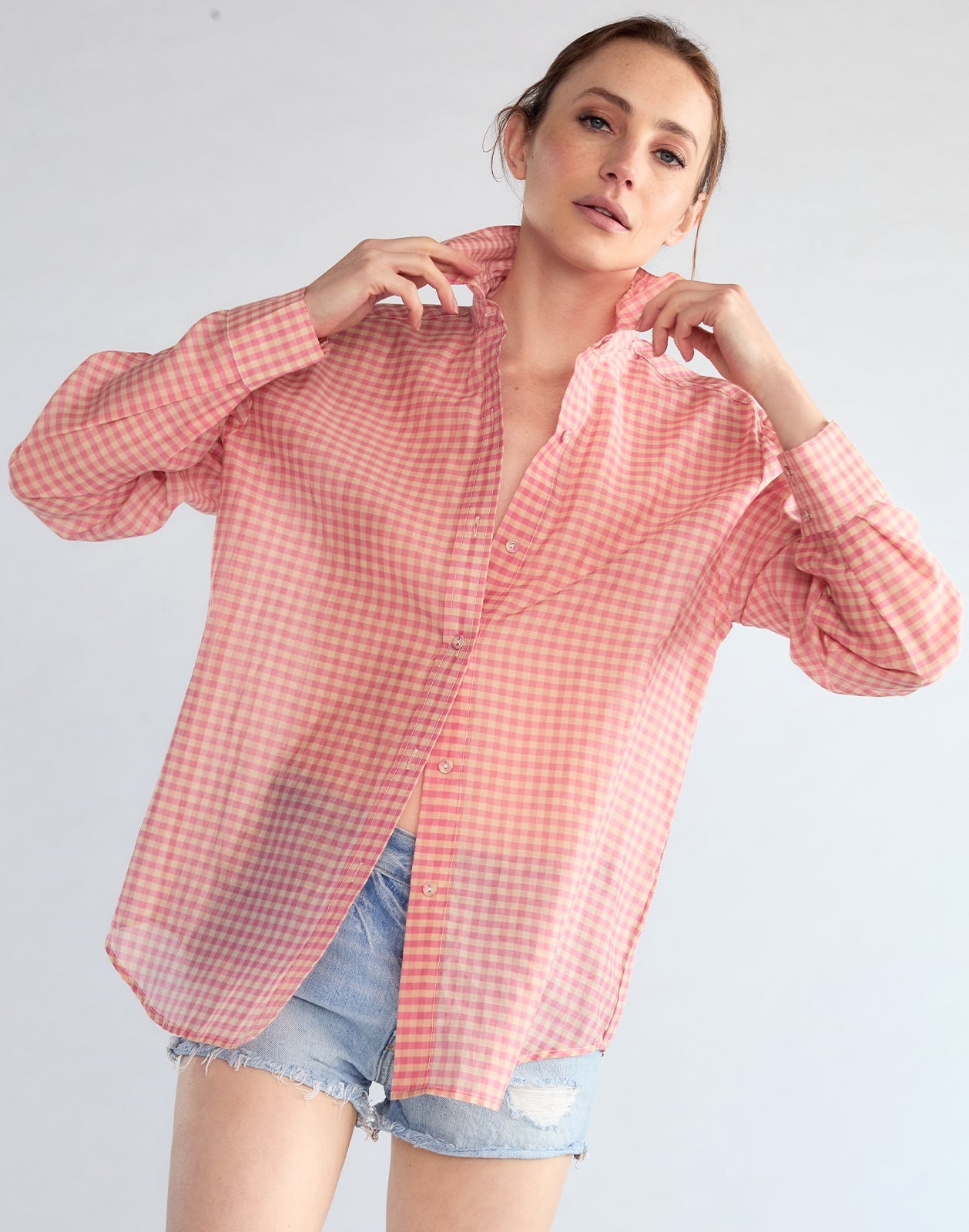 Geneva Silk Cotton Shirt - 7