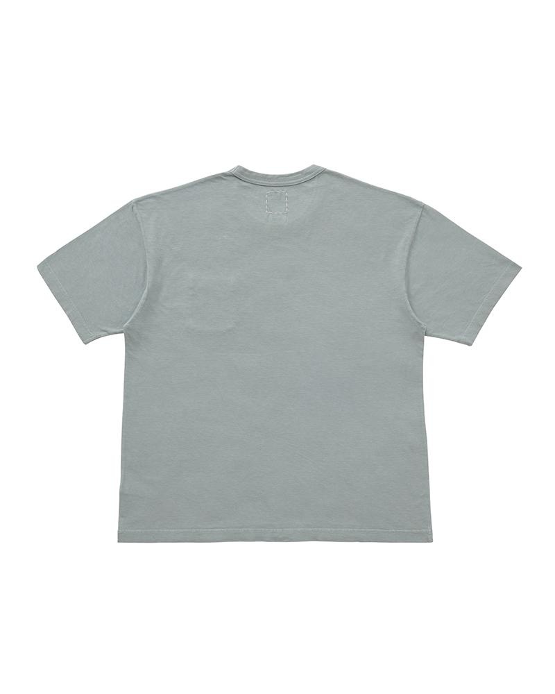 JUMBO TEE S/S DMGD LT.GREEN - 2