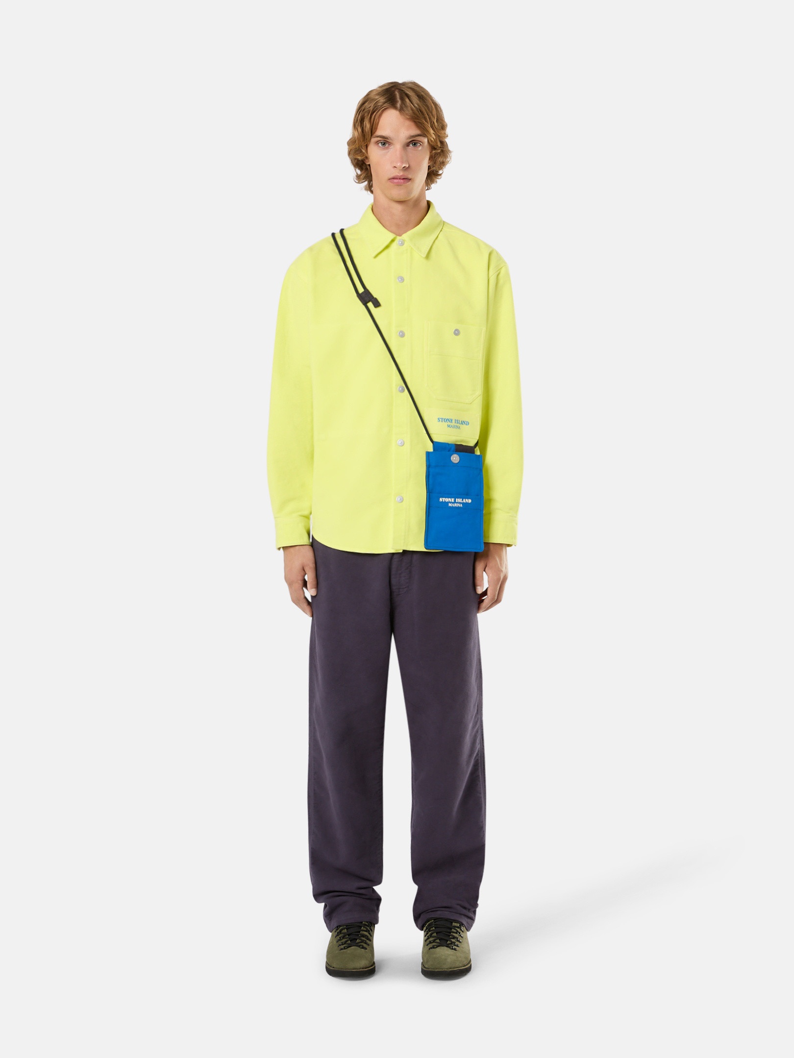 912XD PLATED COTTON CANVAS_STONE ISLAND MARINA - 2
