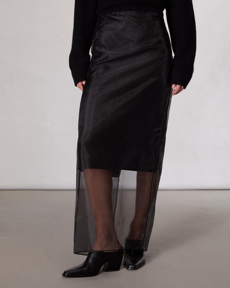 rag & bone Annebet Organza Skirt outlook