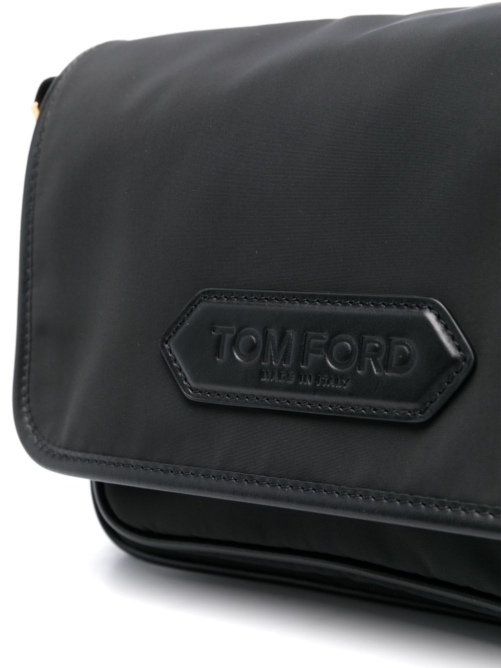 logo-patch messenger bag - 4