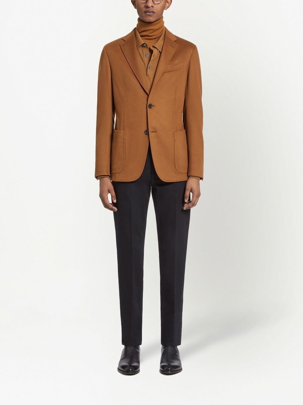 Oasi single-breasted cashmere blazer - 2