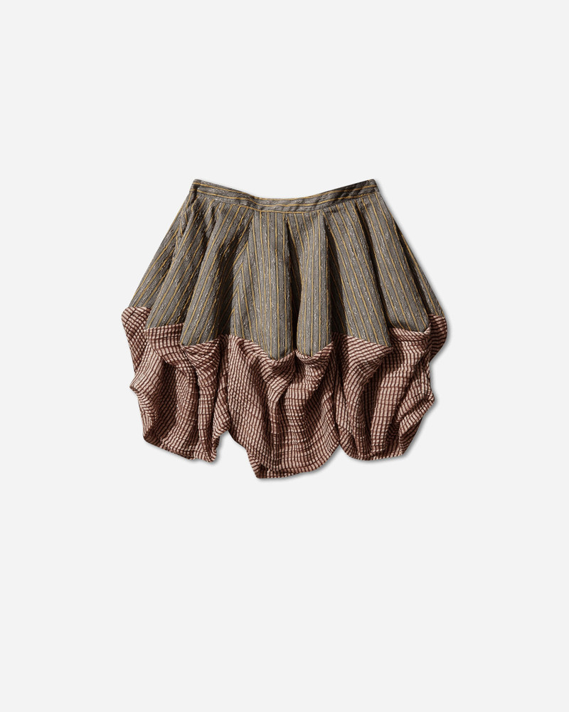 Kiko Kostadinov Women's Evelyn Skirt Charcoal / Sunshine outlook