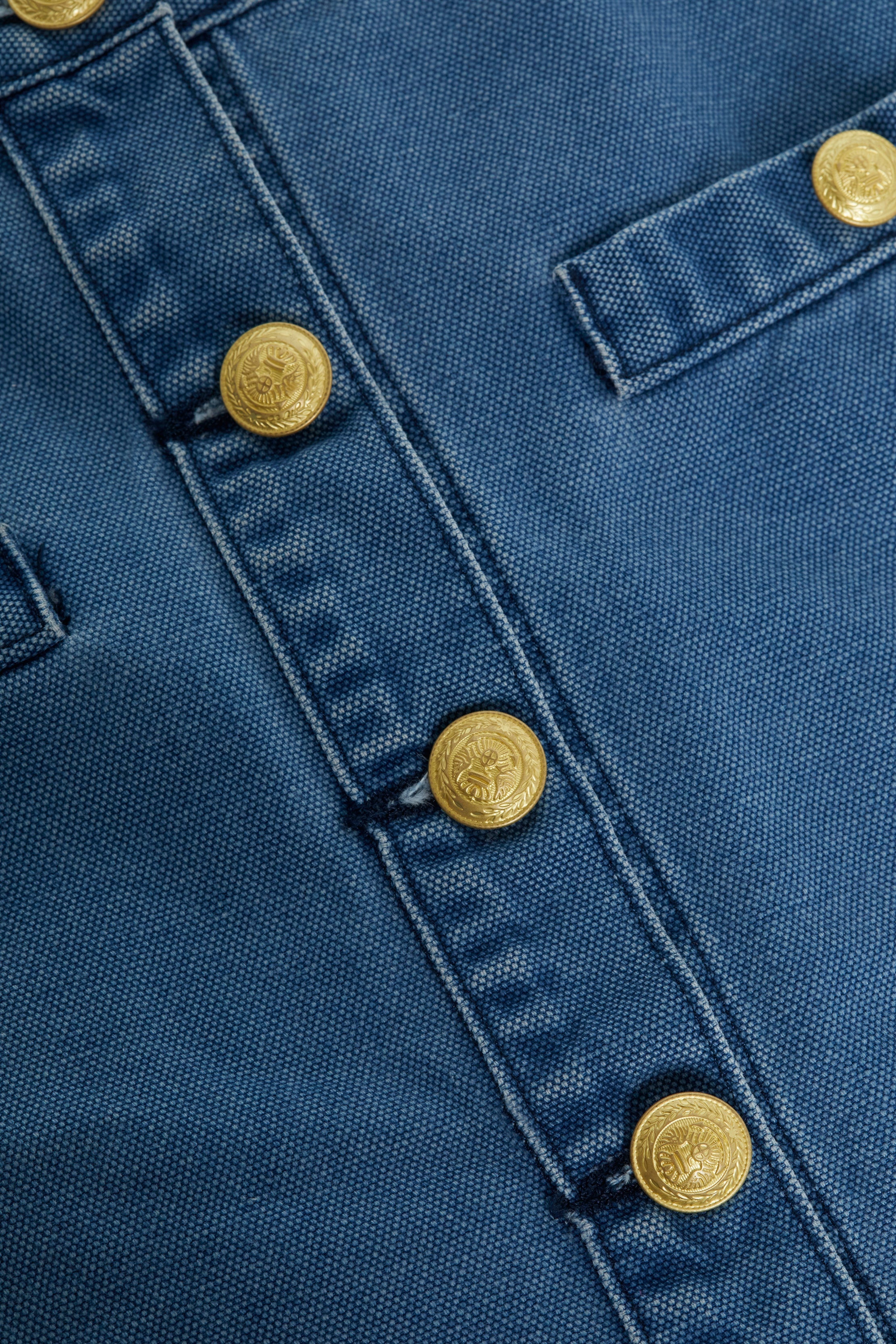 Kris Denim Mini Skirt - 6