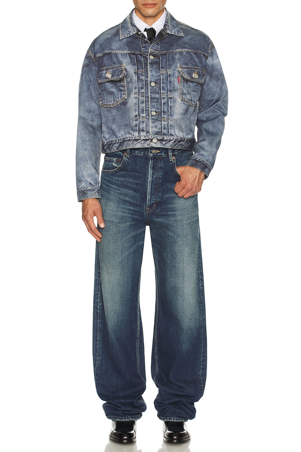 x Levis Inkjet Print BerBerJin Jacket - 4