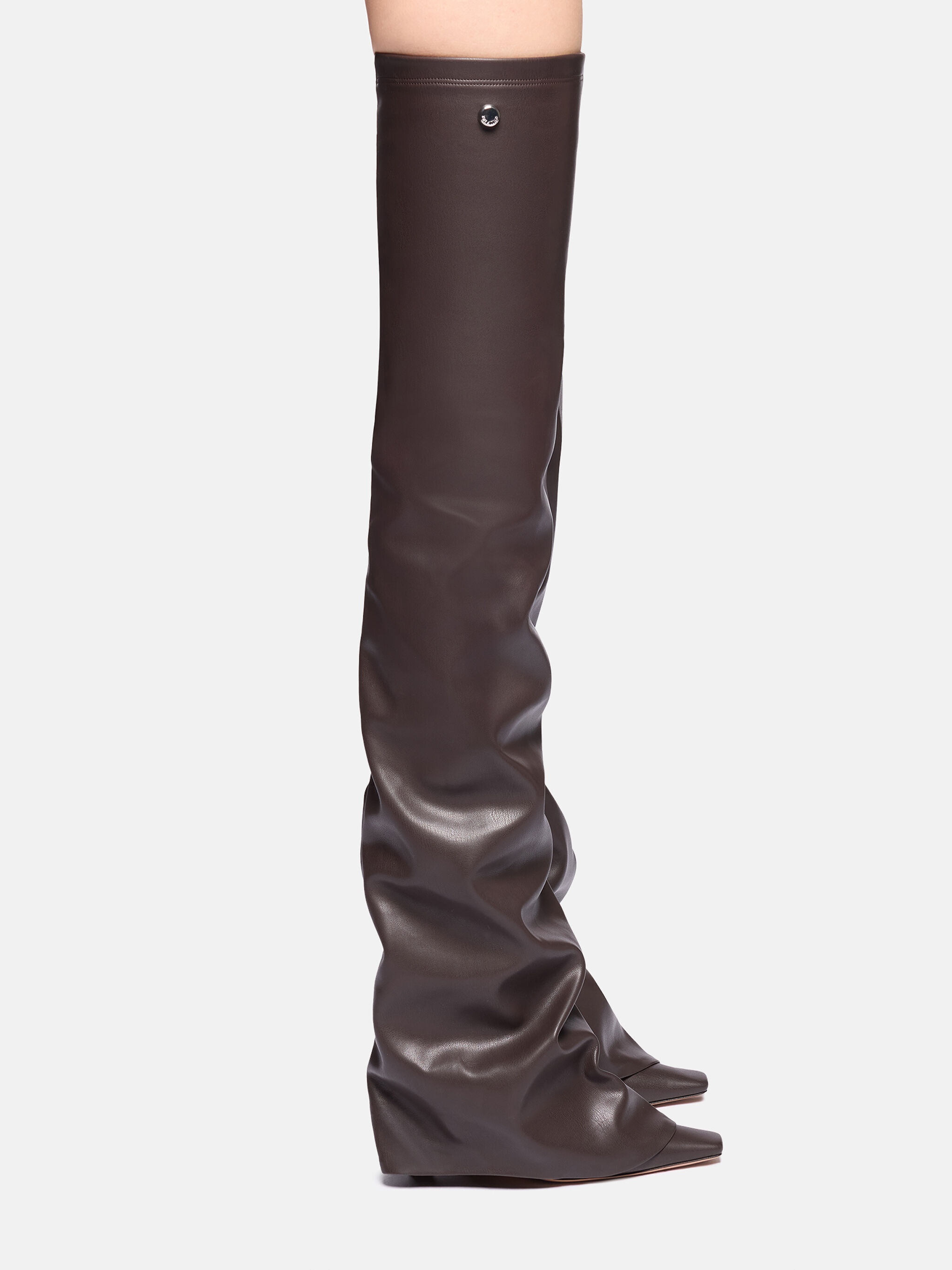 ''ROBIN OTK'' THIGH HIGH BROWN - 2