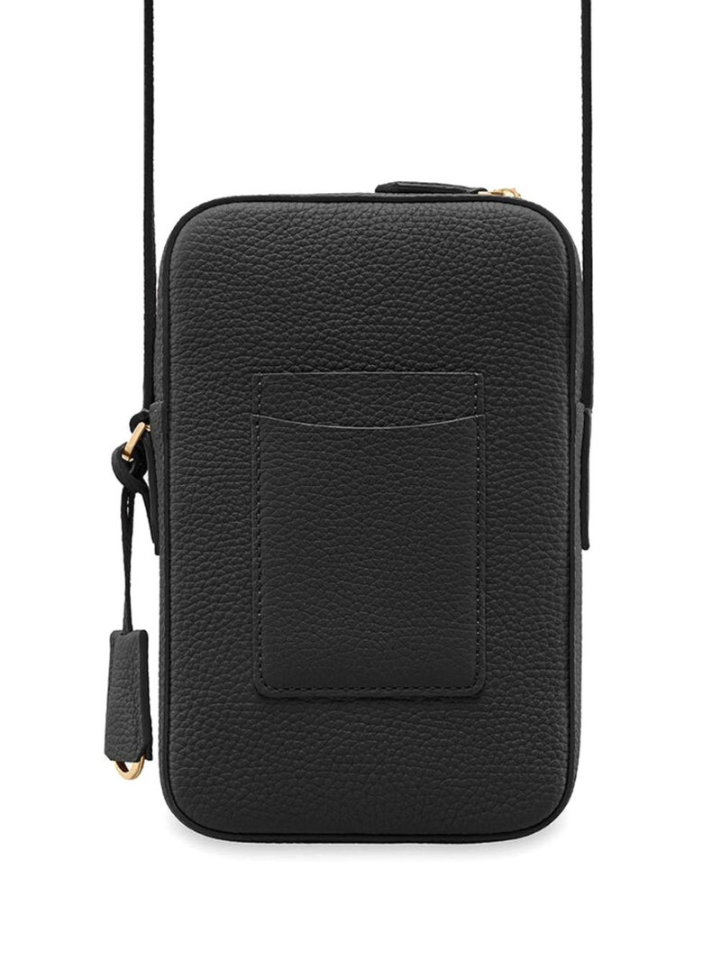 Leather Zip Phone Pouch 3