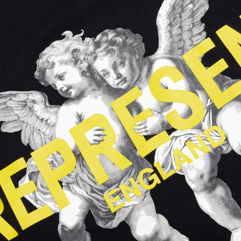LEGACY CHERUBS T-SHIRT - JET BLACK - 3