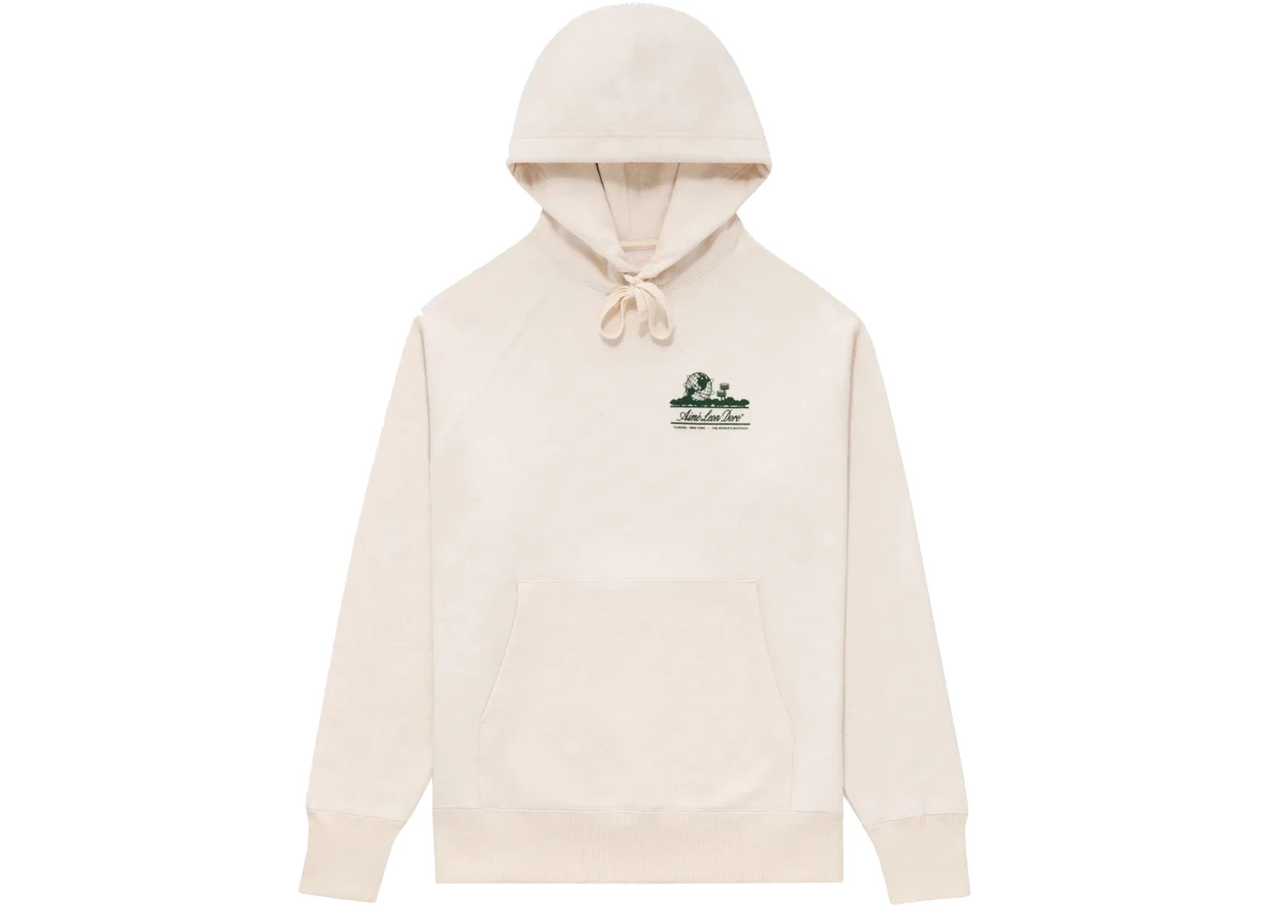 Aime Leon Dore Unisphere Hoodie Cream - 1