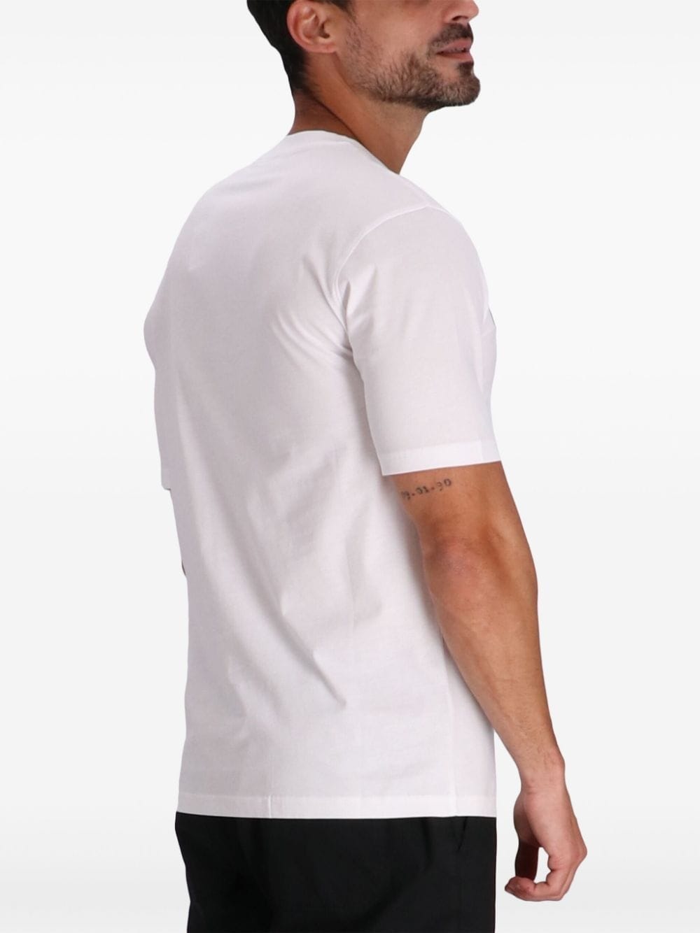 logo-print cotton T-shirt - 4
