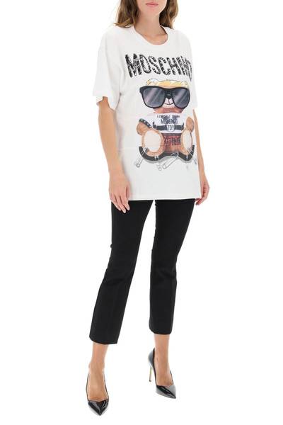 Moschino MIXED TEDDY BEAR CREW NECK T-SHIRT outlook