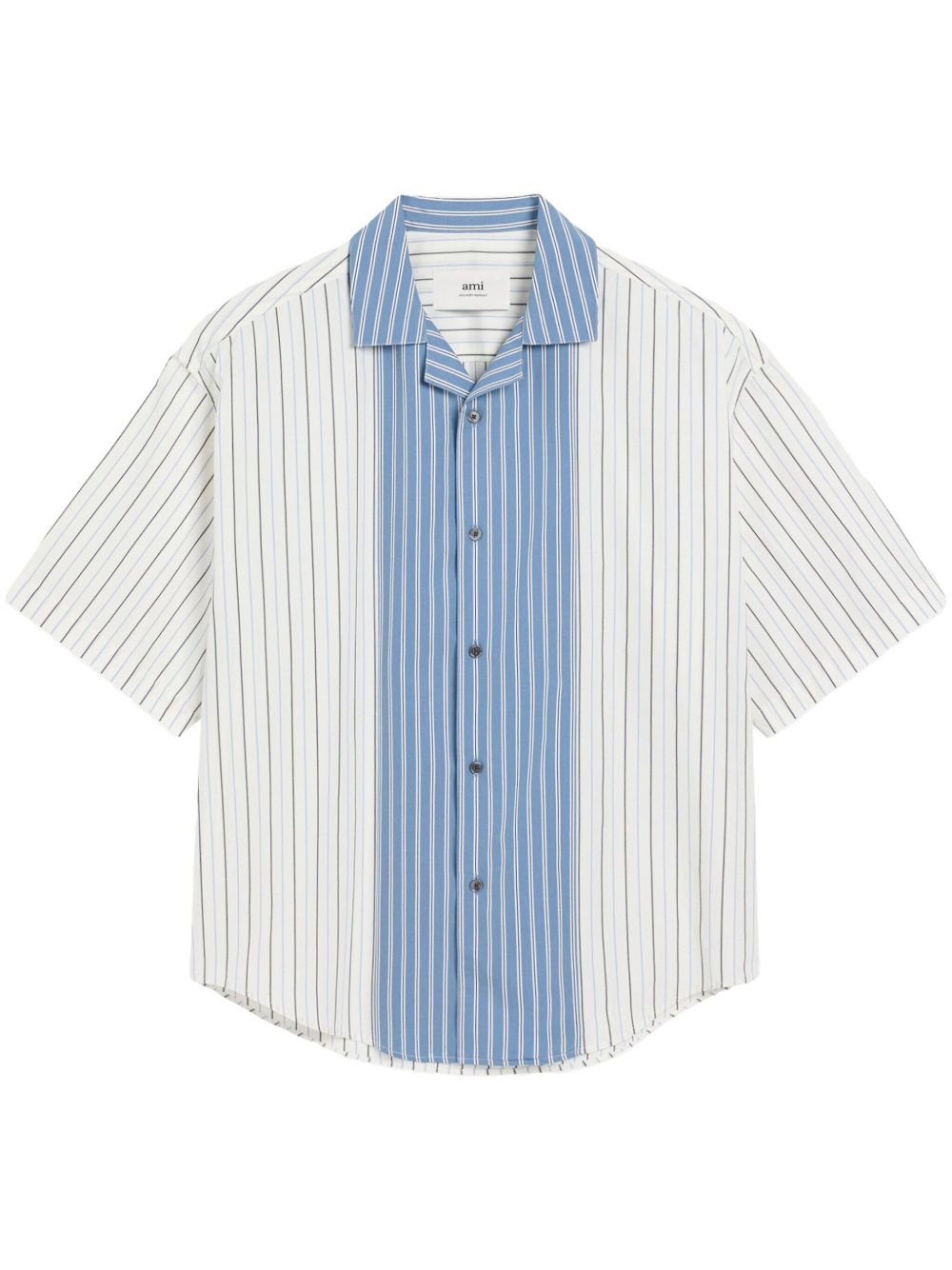 camp-collar shirt - 1