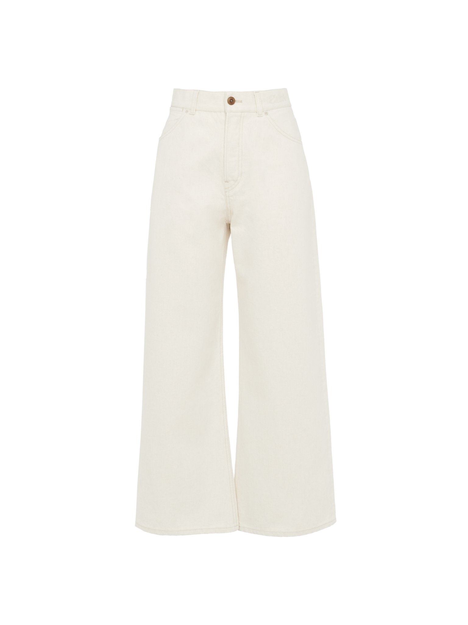 "STROMBOLI" WIDE CROPPED JEANS - 1