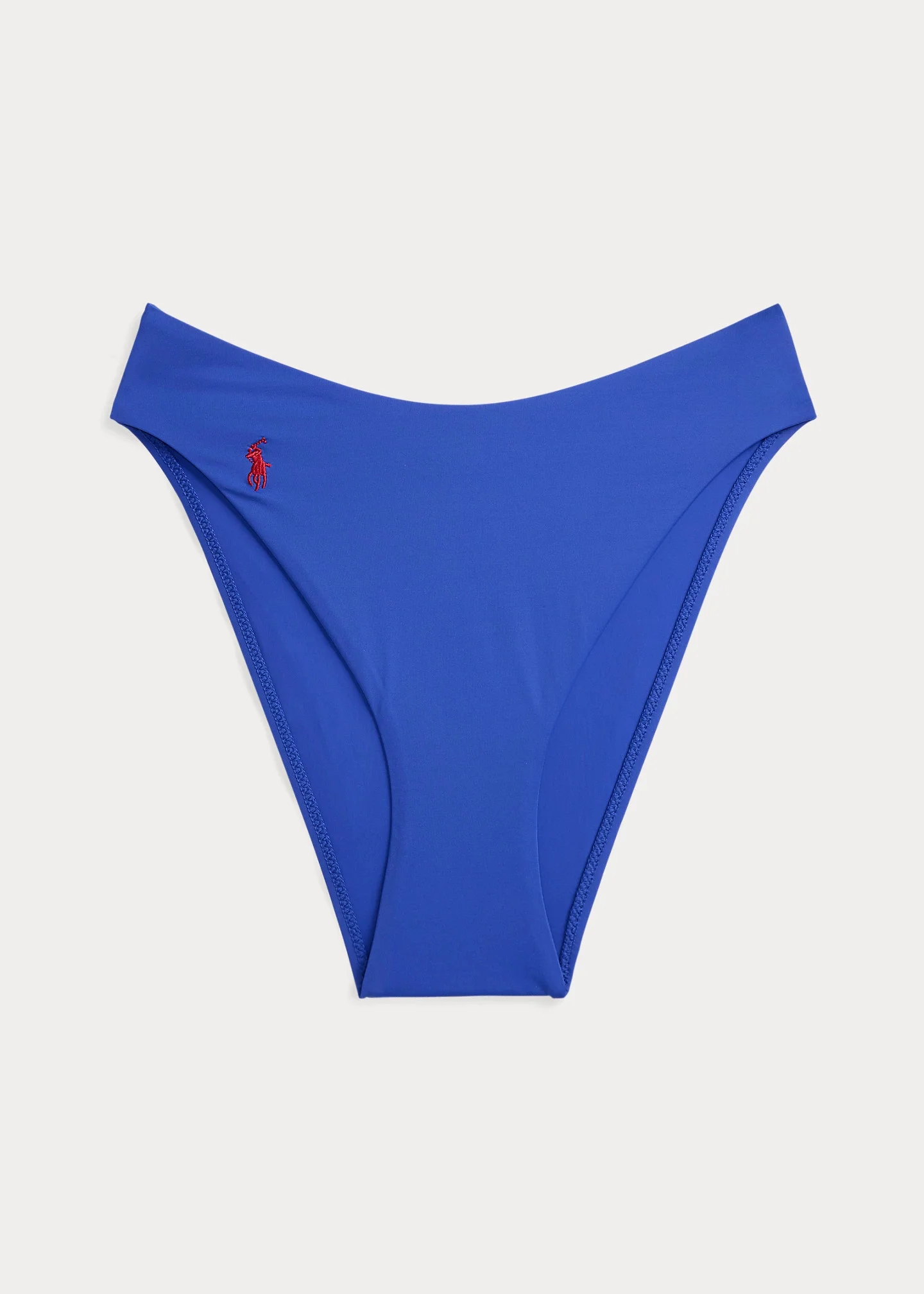 High-Leg Scoop Bikini Bottom - 1