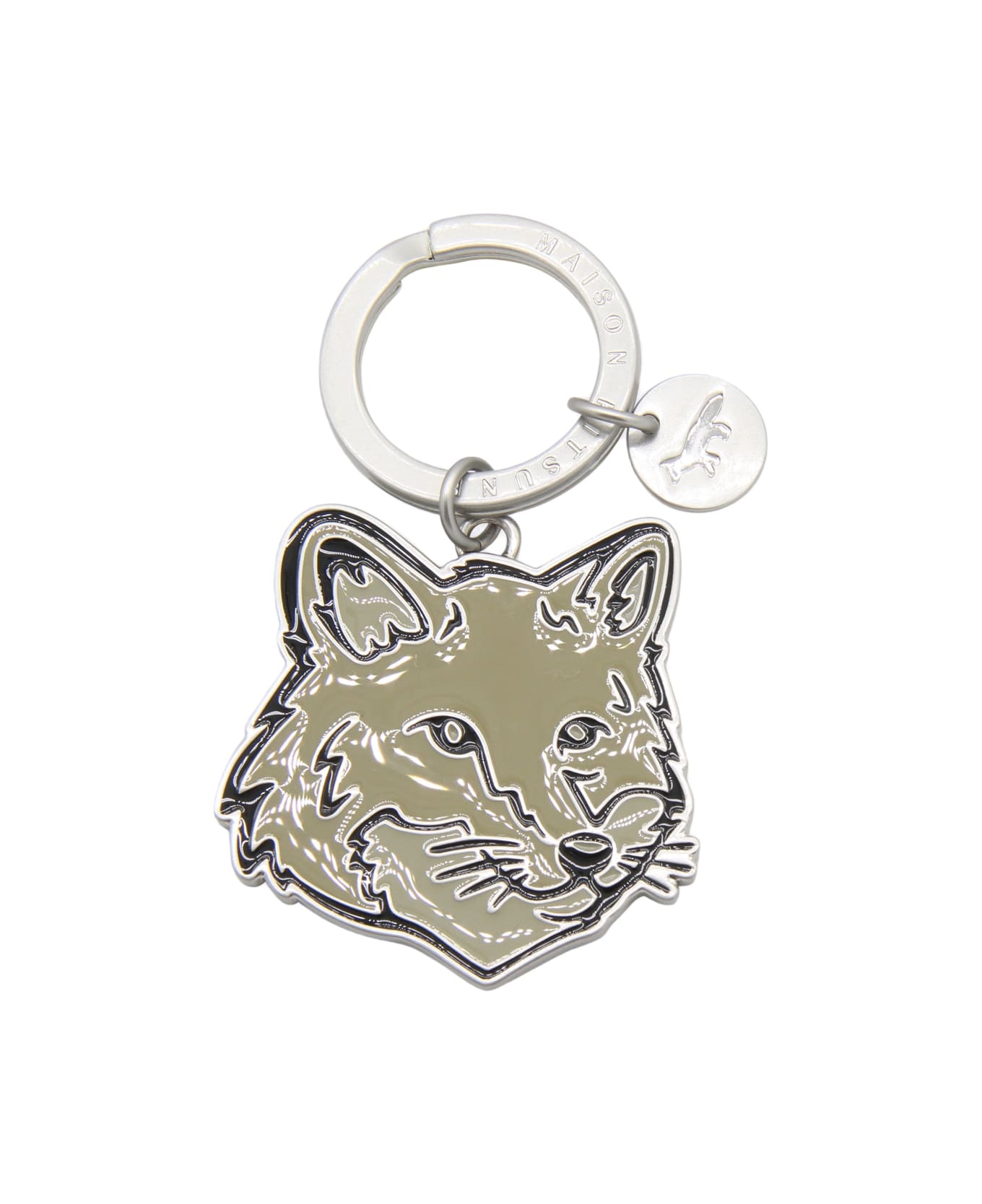 Canvas Metal Fox Key Ring - 1