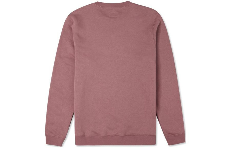 Converse Converse Go-To Embroidered Star Chevron Brushed Back Fleece Crew Sweatshirt 'Maroon' 10024510-A05 outlook