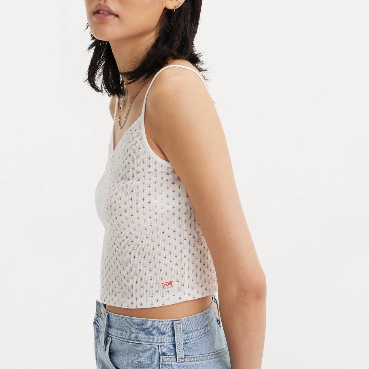 DRY GOODS WAFFLE TANK TOP - 4