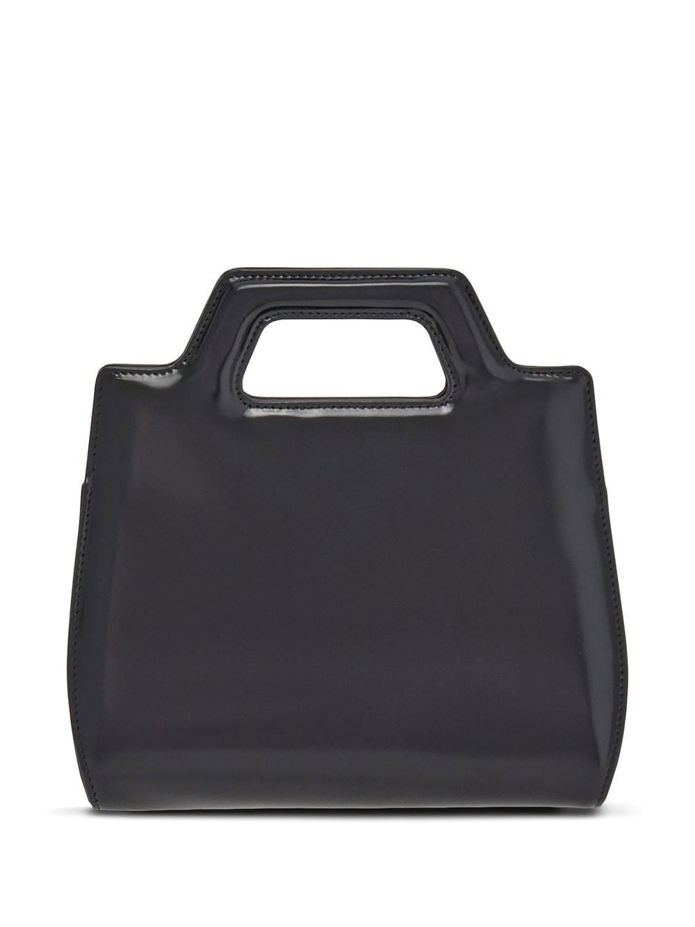 mini Wanda calf leather tote bag - 2