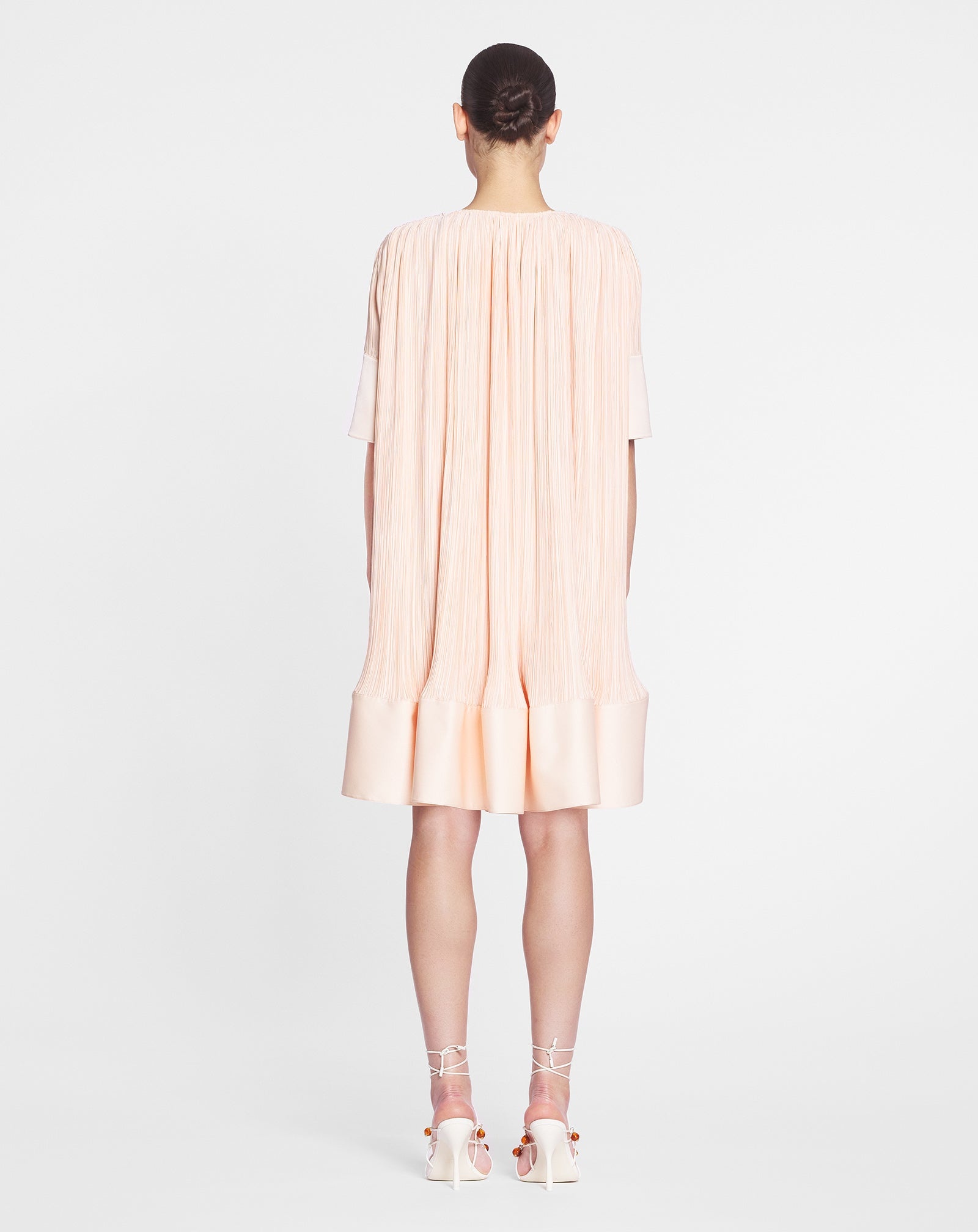 CASCADE-EFFECT SHORT DRESS - 4