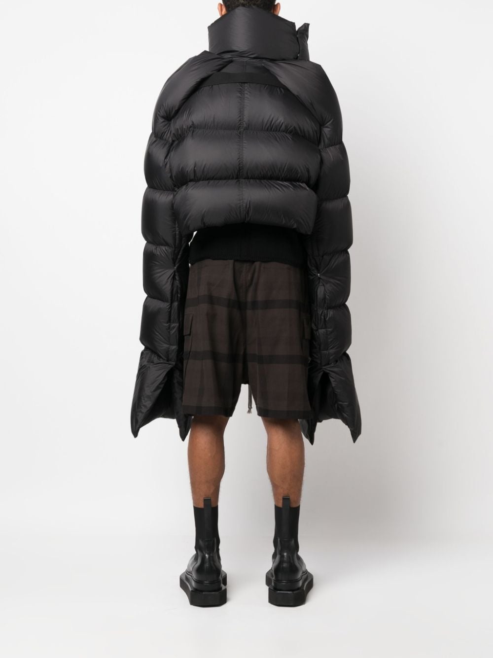 Rick Owens Babel Mountain Duvet cropped jacket | REVERSIBLE