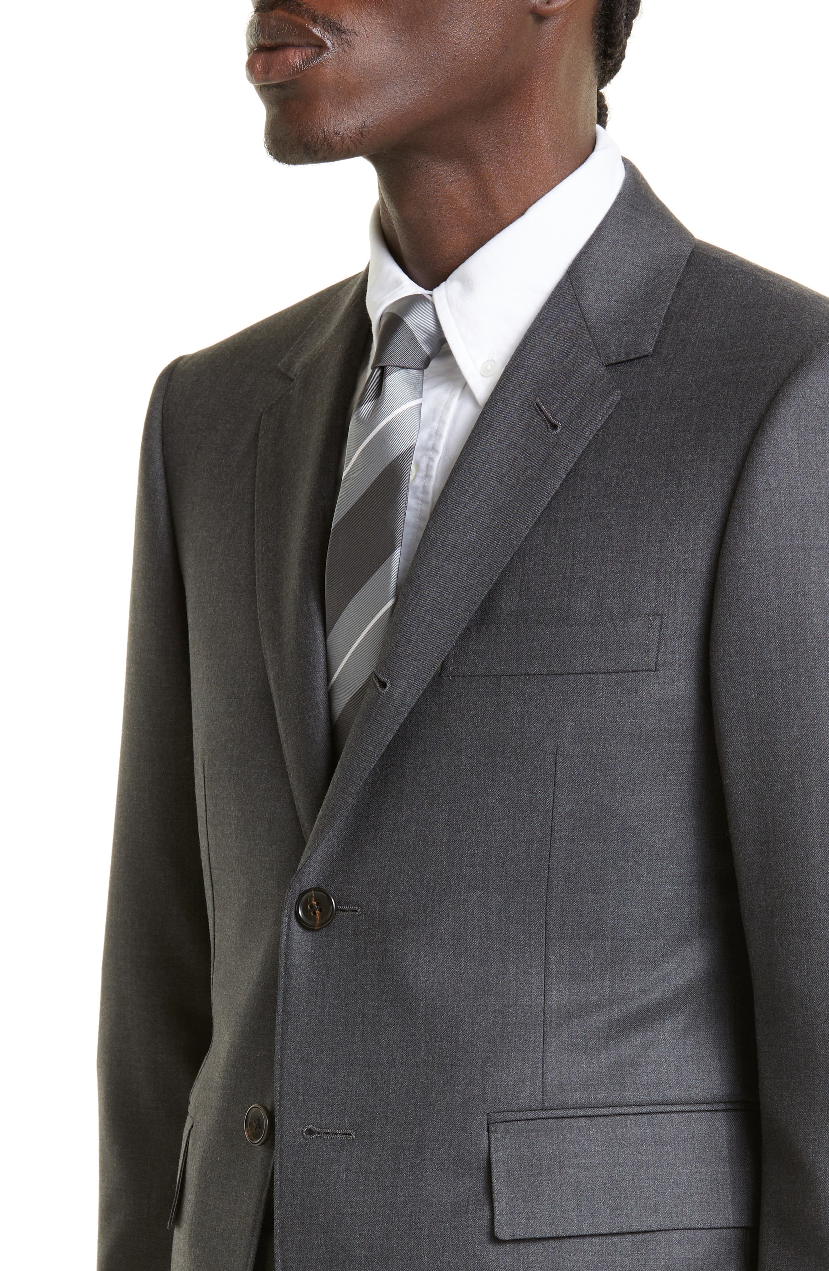 Fit 1 Super 120s Wool Twill Sport Coat - 5