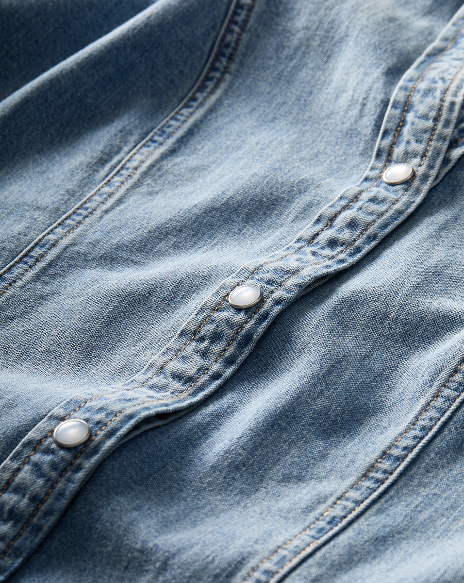 CATHERINE DENIM DRESS - 5