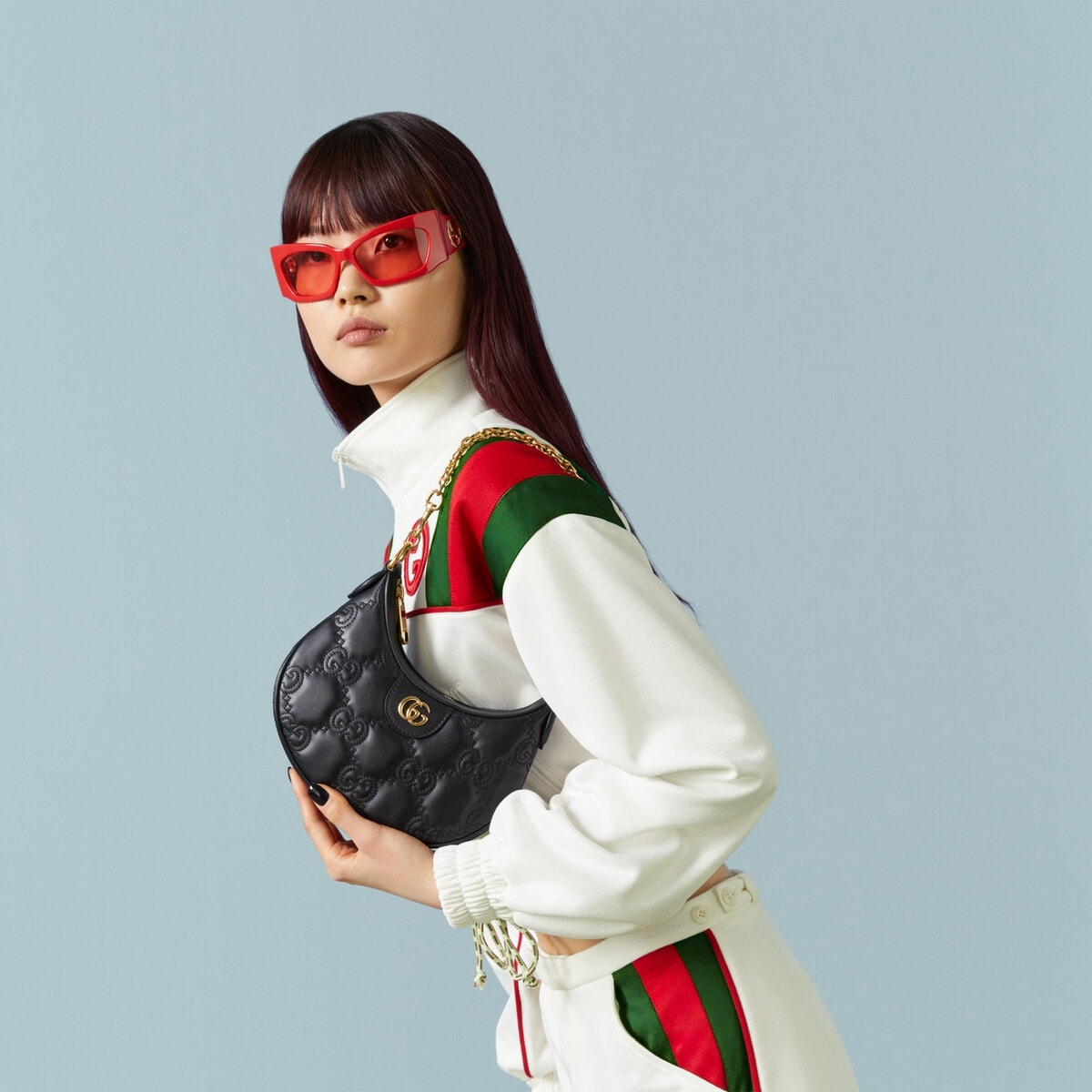 GG Matelassé mini bag - 3