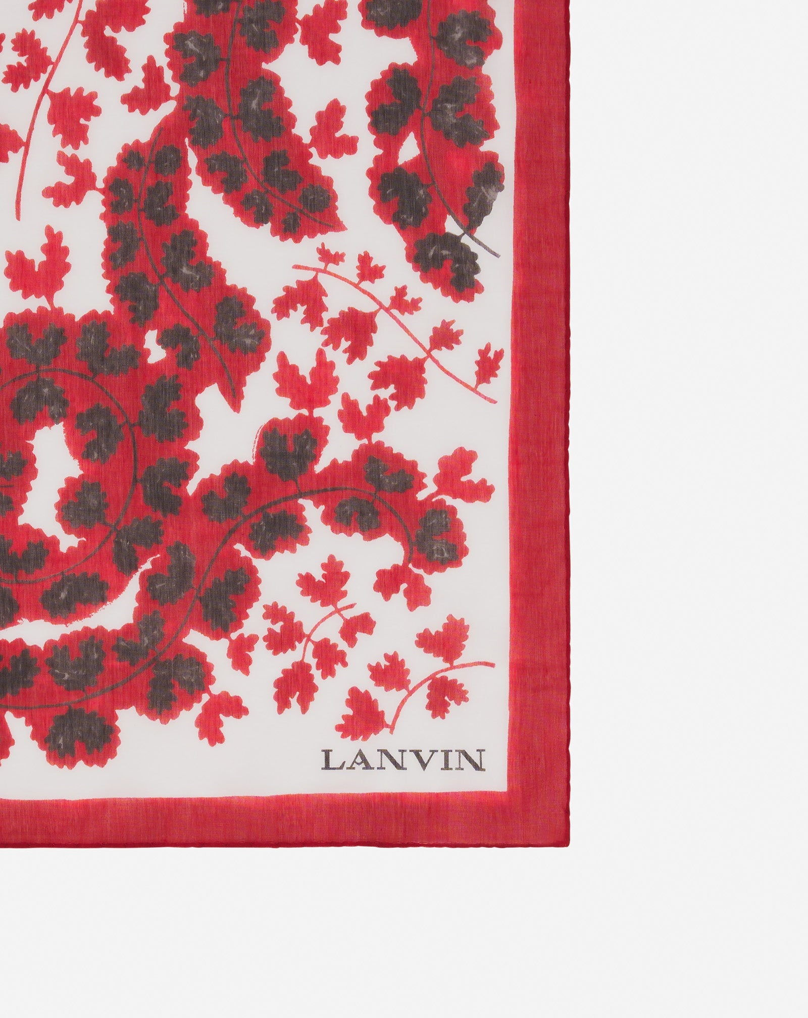 LANVIN ÉTÉ COTTON PAREO WITH A RATEAU PRINT - 3