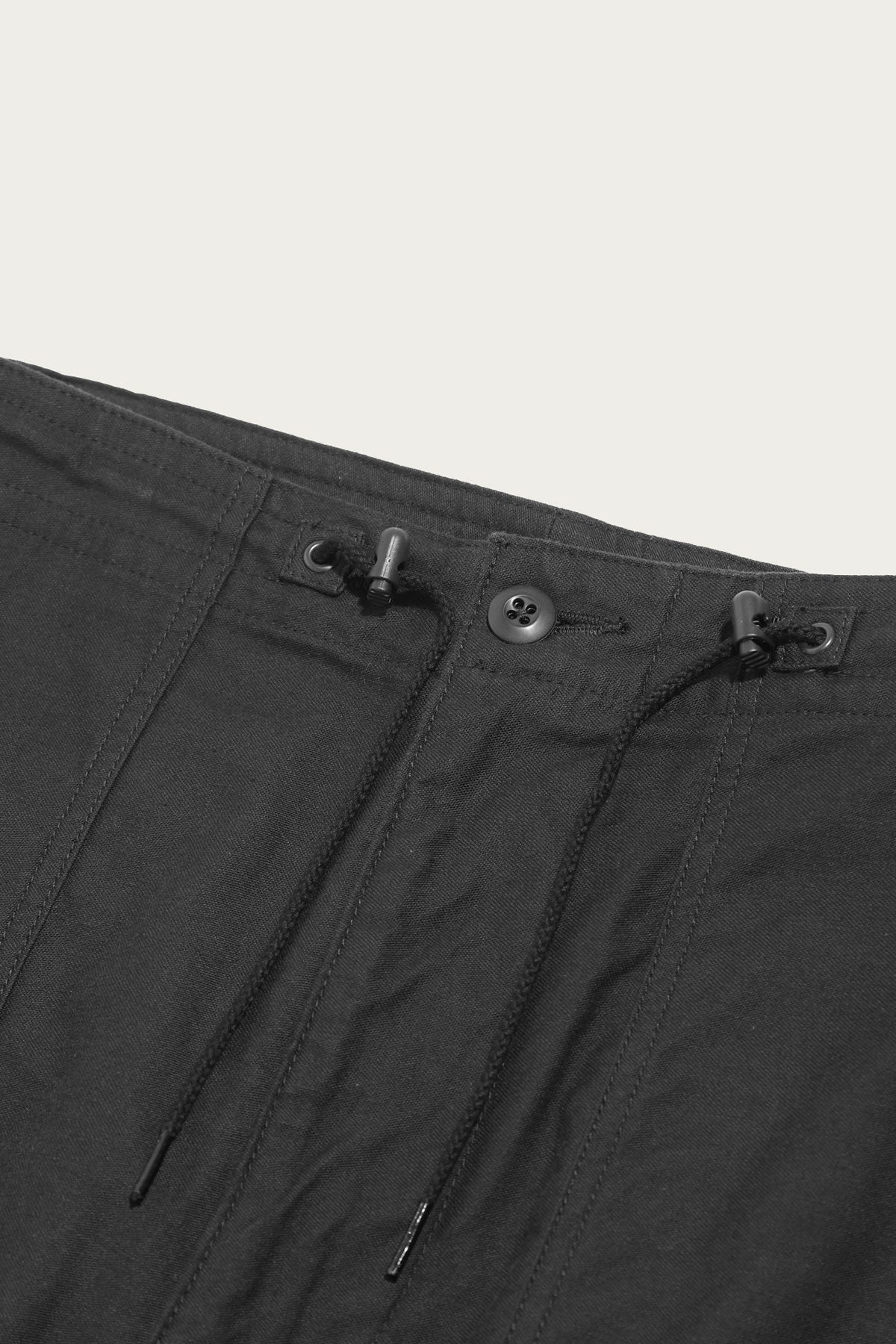 String Fatigue Pant - Black - 3