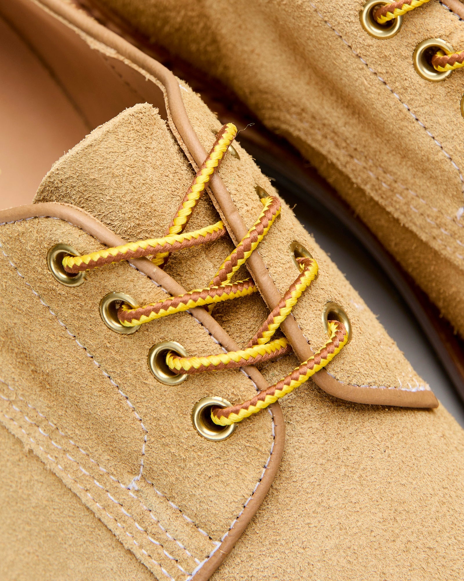 Daniel Work Shoe in Tan Hairy Suede - 7