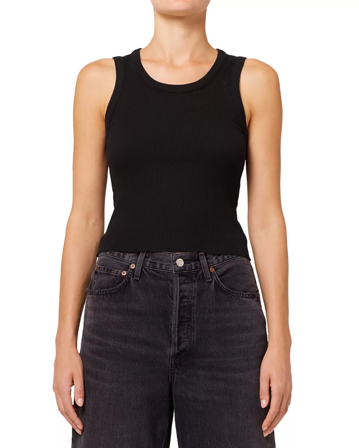 Shrunken Poppy Tank Top - 6