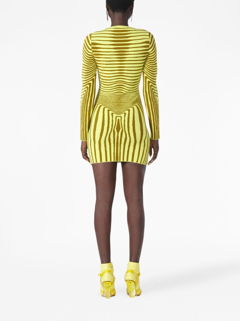 The Body Morphing knitted minidress - 3