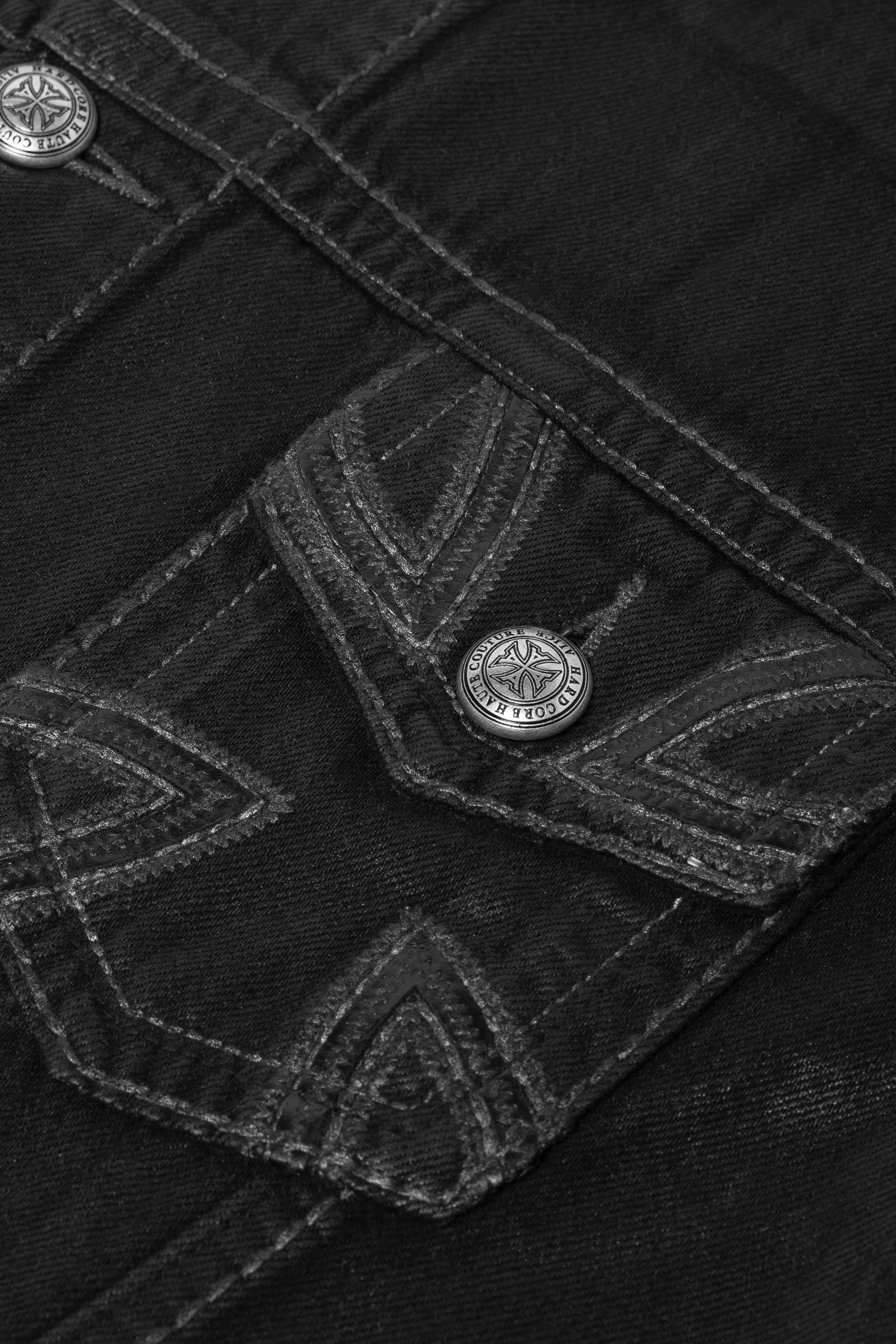 Ksubi Ksubi X Alice Oh G Jacket Black Wax - 3