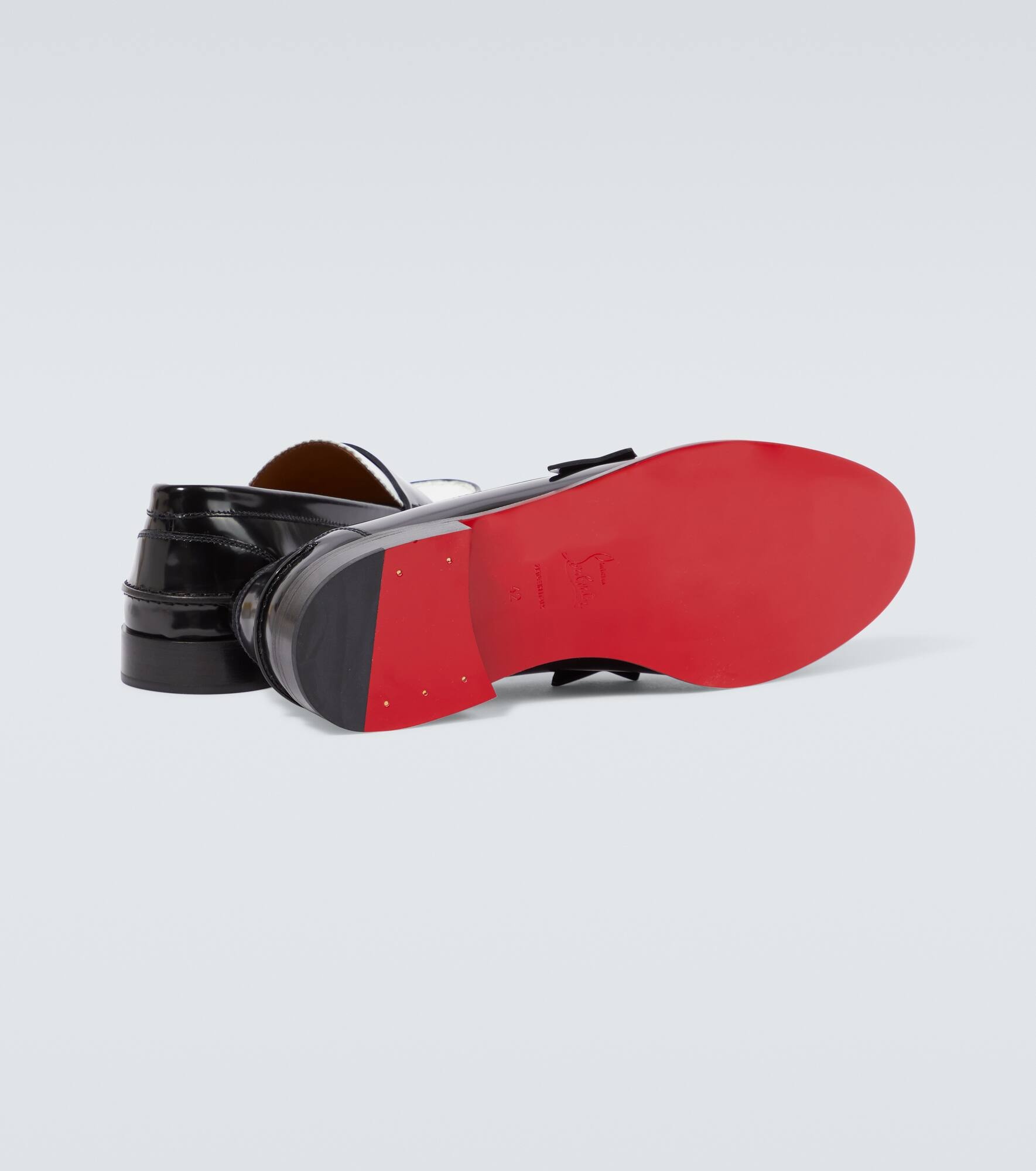 Penny leather loafers - 7