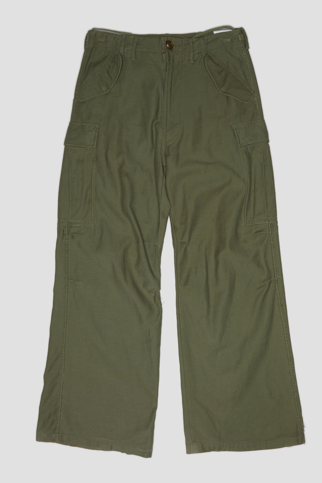 WIDE LEG CARGO - OLIVE - 3