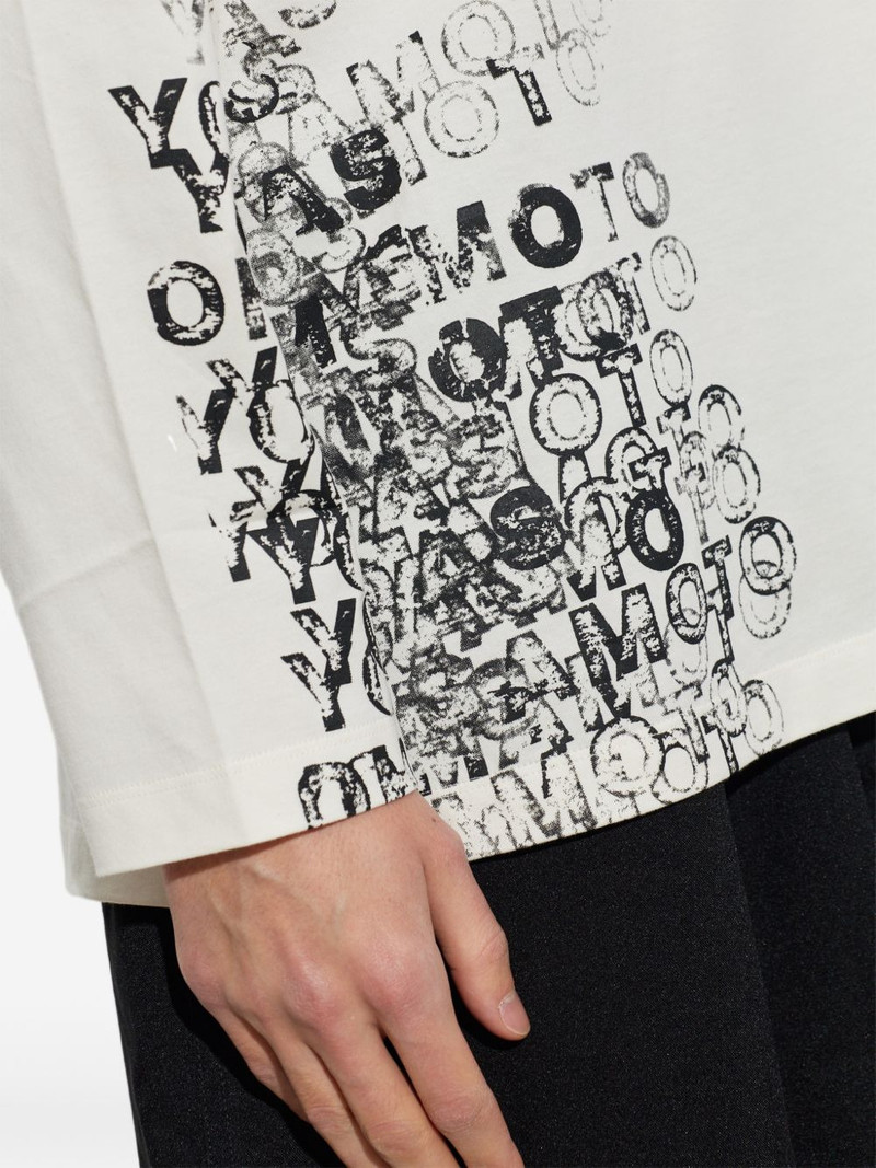 print long-sleeve T-shirt 6