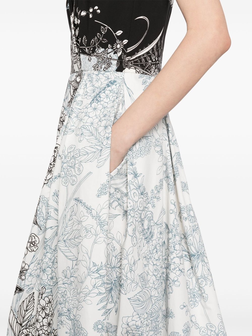 printed cotton dress - 5