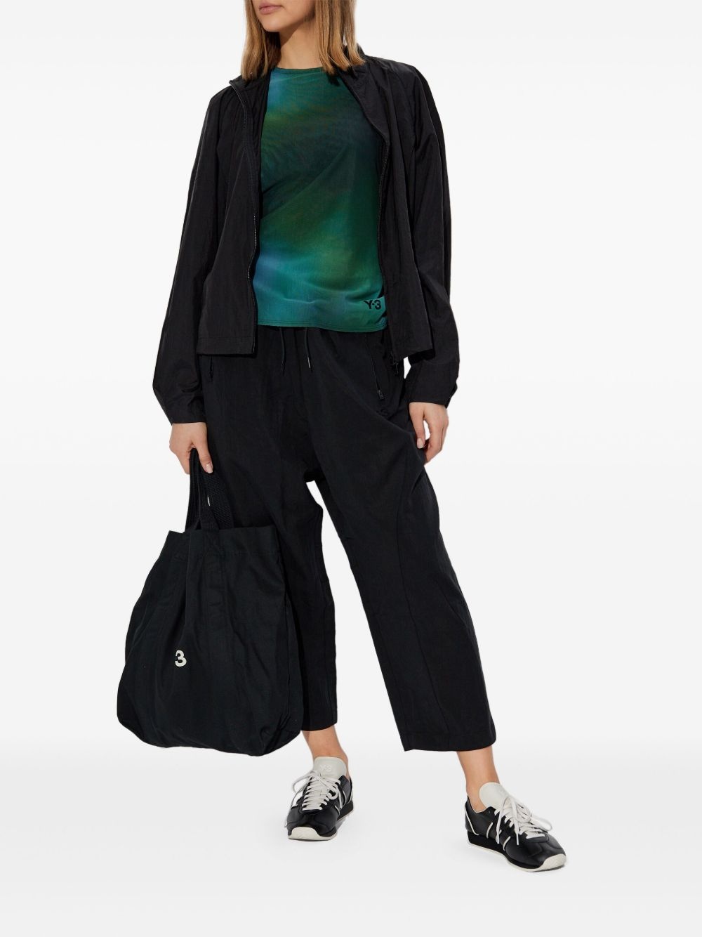 gradient long-sleeve top - 2