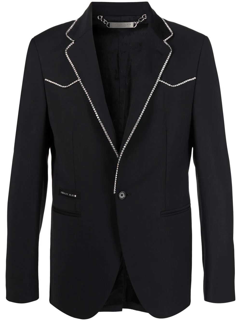 PHILIPP PLEIN Strass Gigolò fit blazer