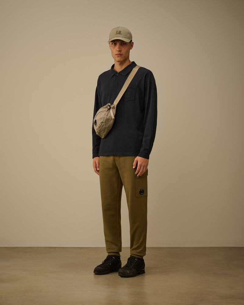 C.P. Company 20/1 Jersey Long Sleeve Boxy Polo outlook
