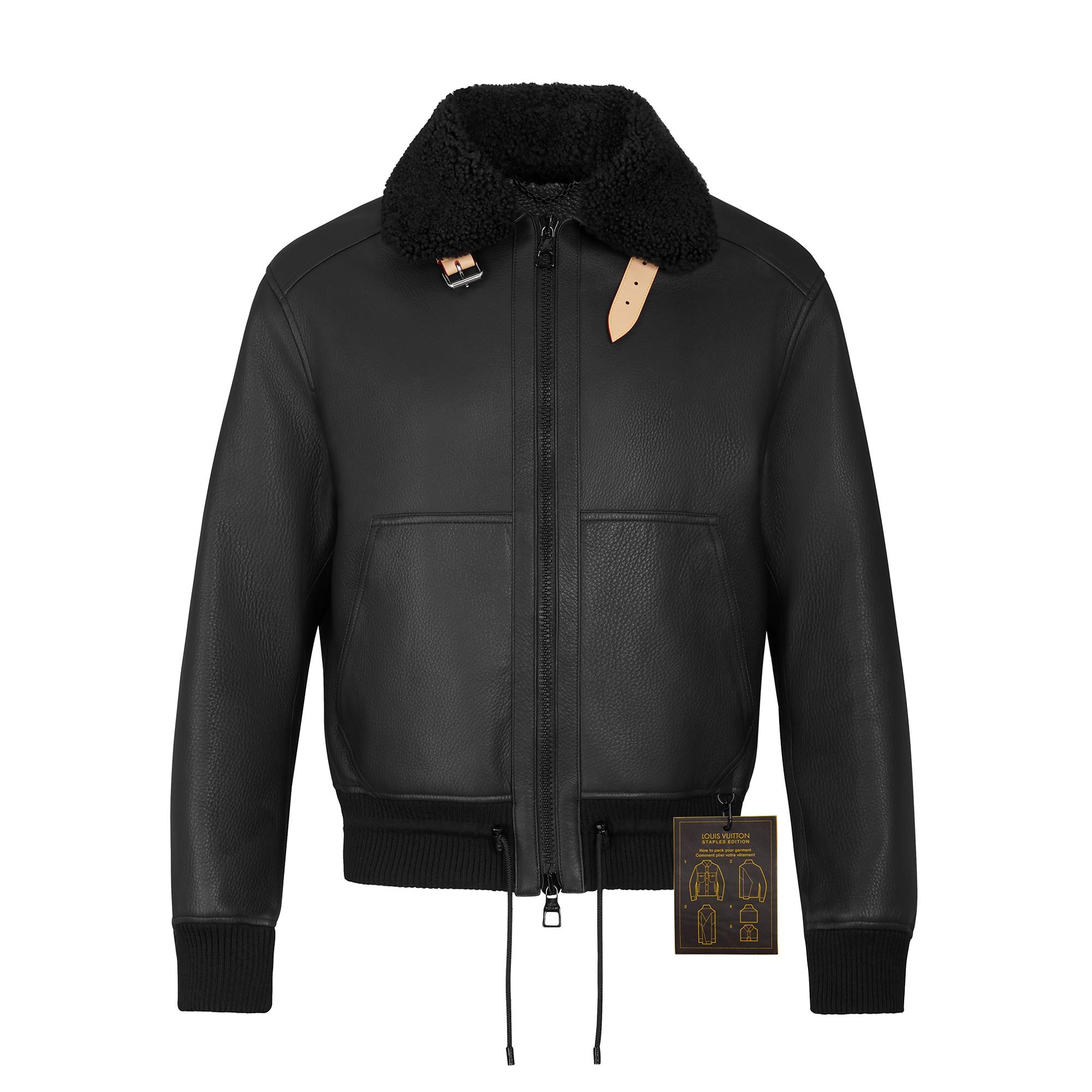 Leather Aviator Jacket - 1