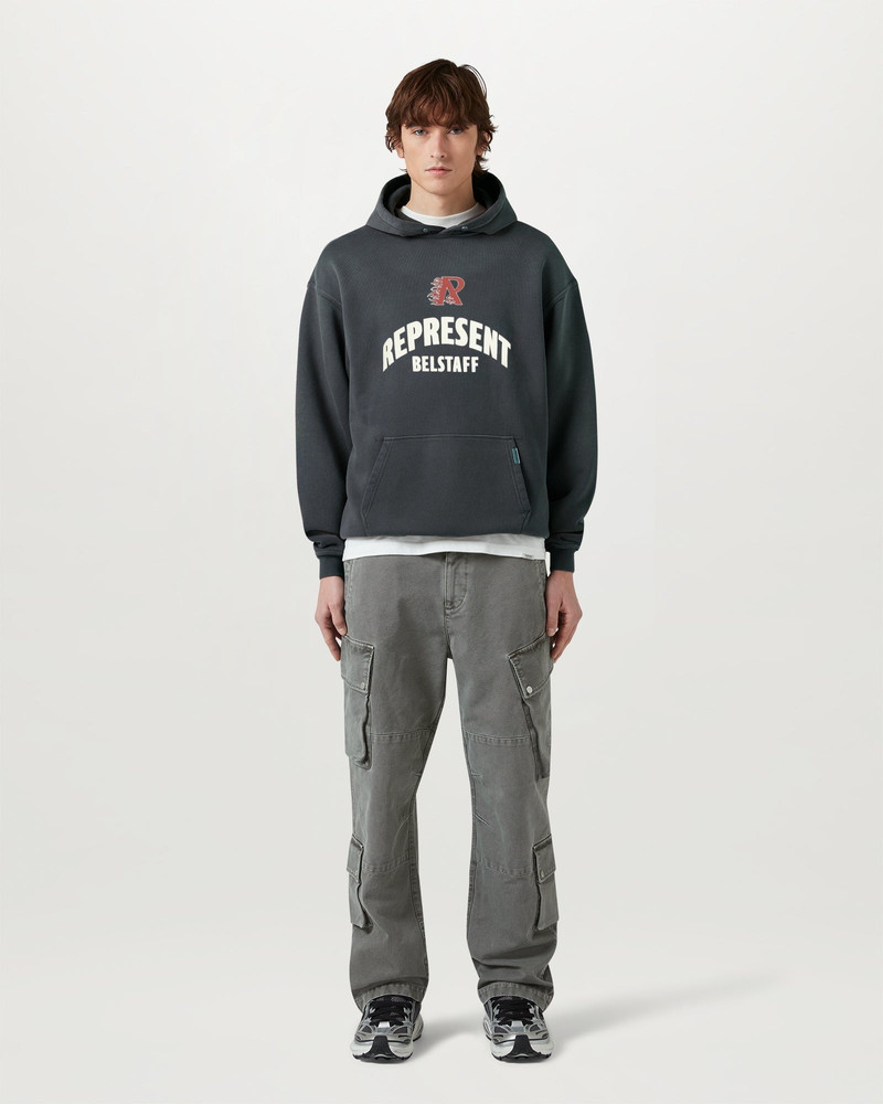 BELSTAFF X REPRESENT FLAME PHOENIX HOODIE 4