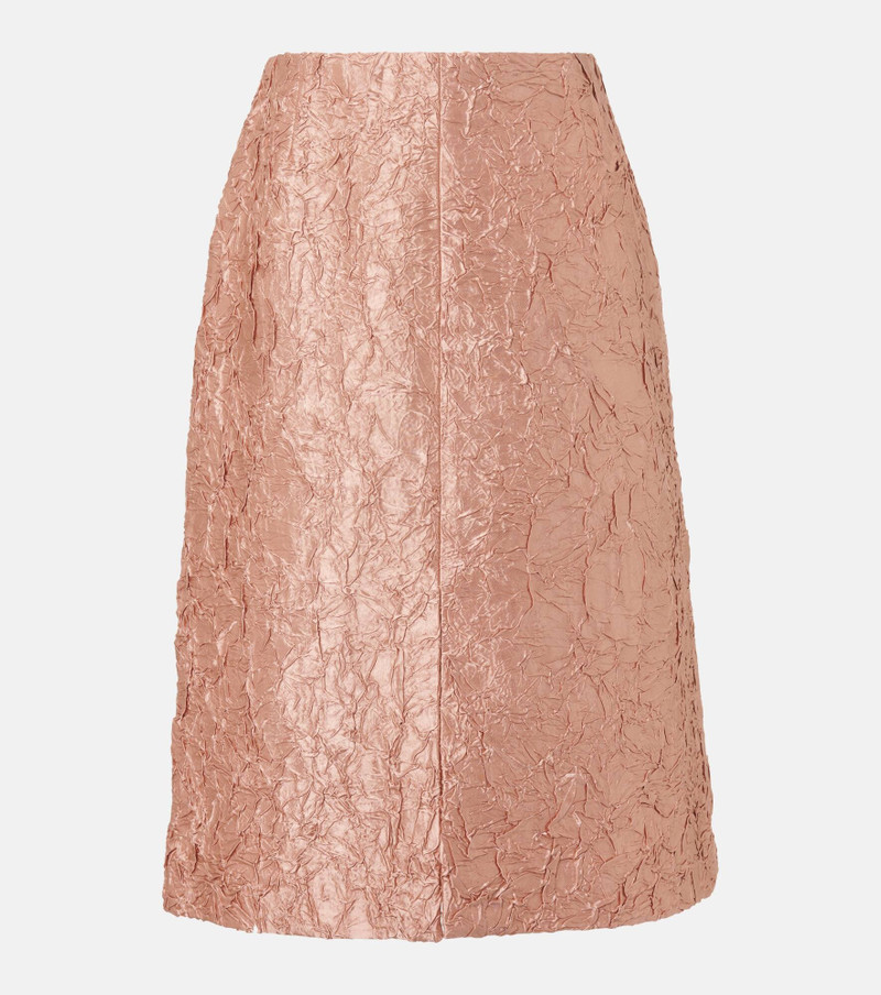 Lamé midi skirt - 1