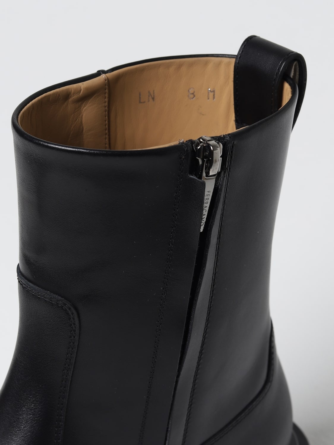 FERRAGAMO Ferragamo Fulvio leather ankle boots | giglio
