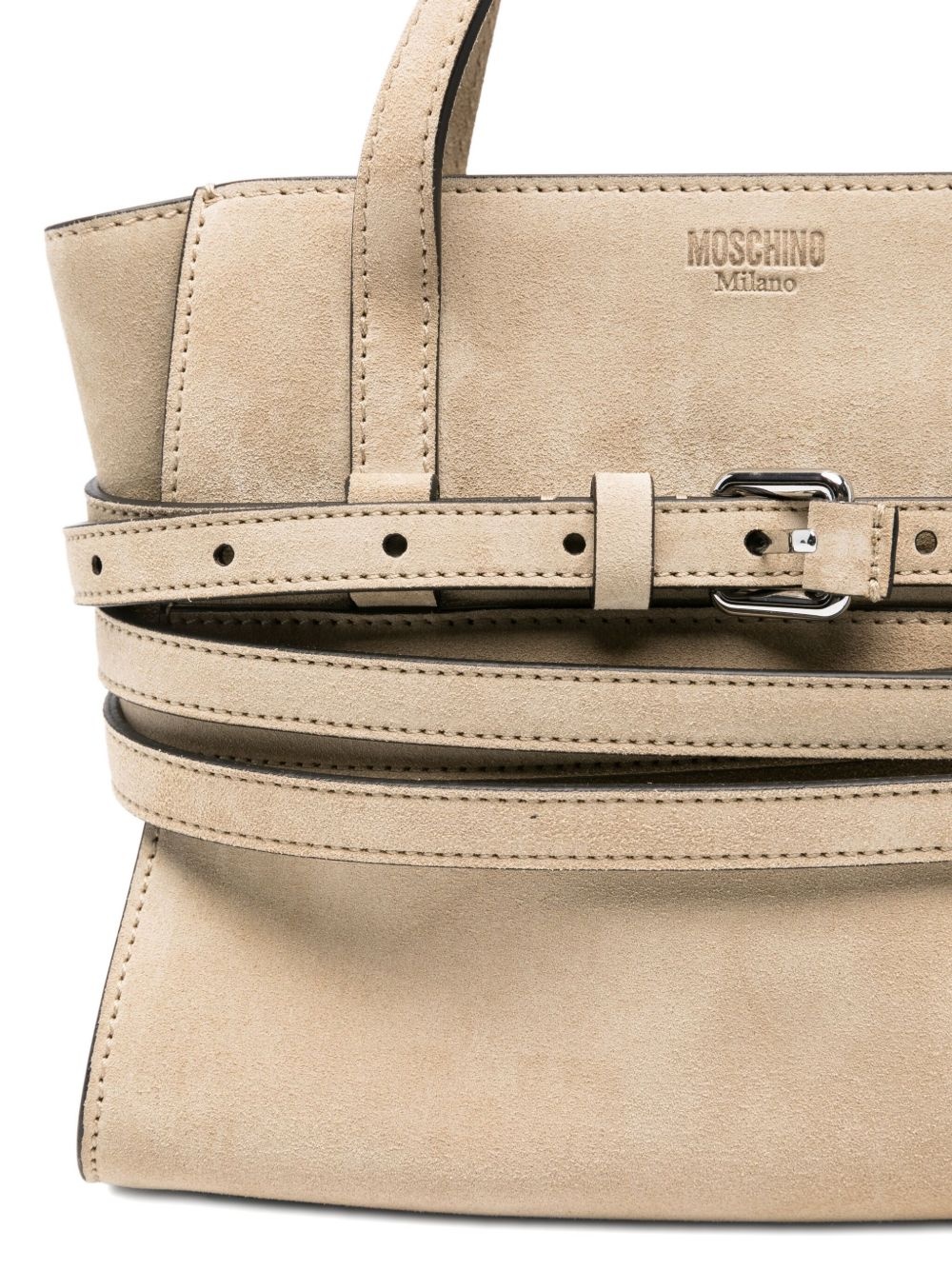 Tie Me belted tote bag - 4