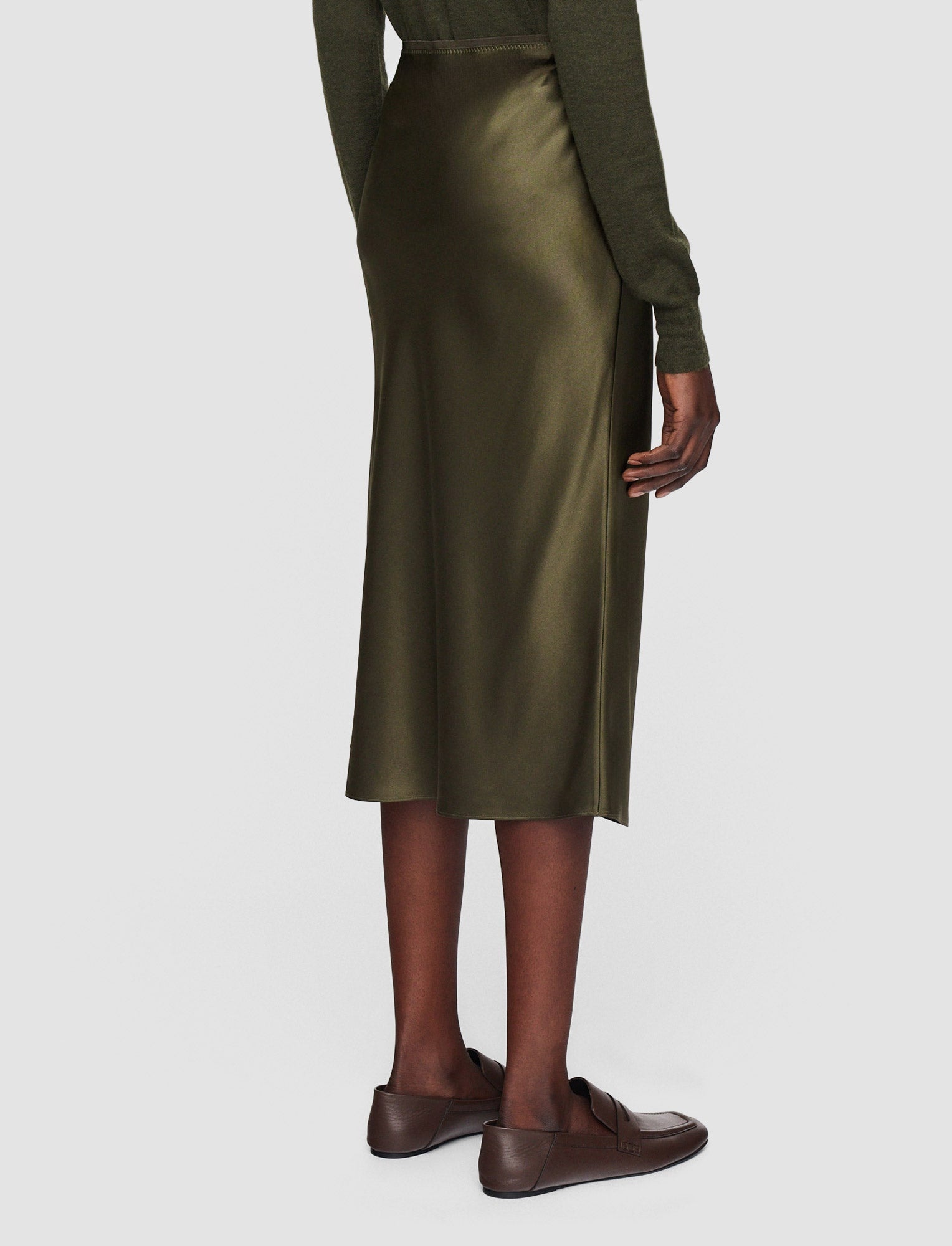 Silk Satin Isaak Skirt - 3