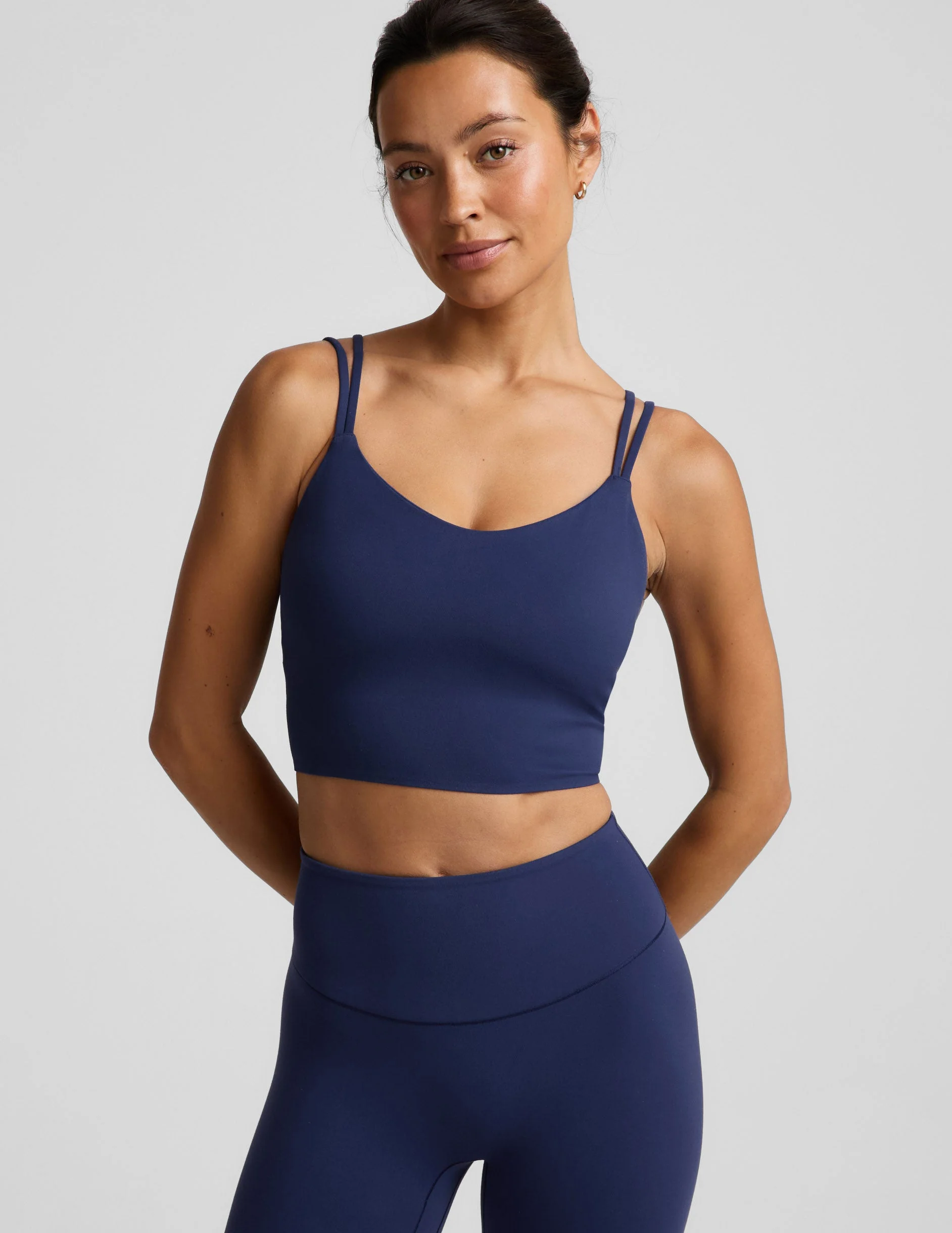 glowzone™ Strappy Cropped Tank - 1