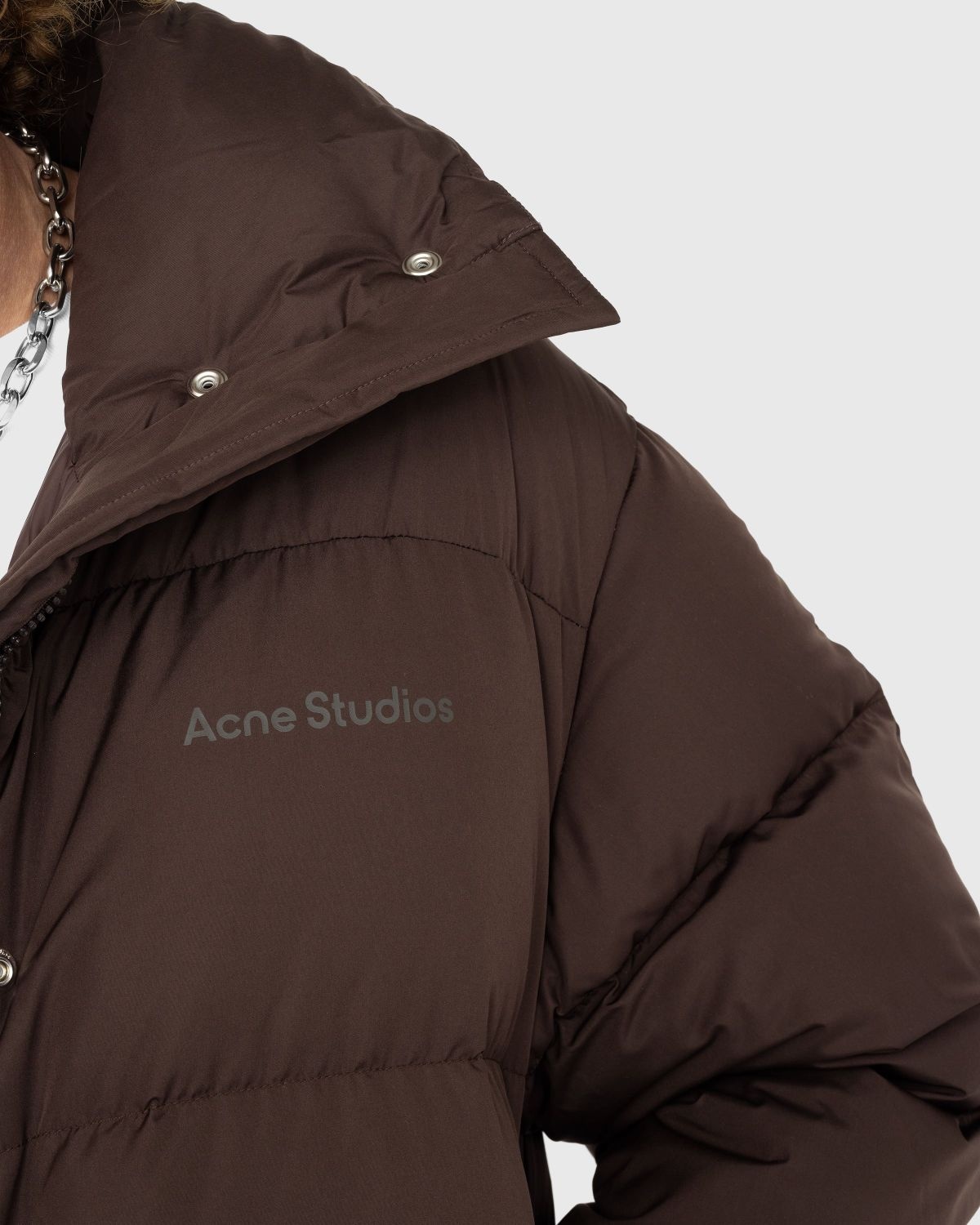 Acne Studios – Puffer Jacket Coffee Brown - 4