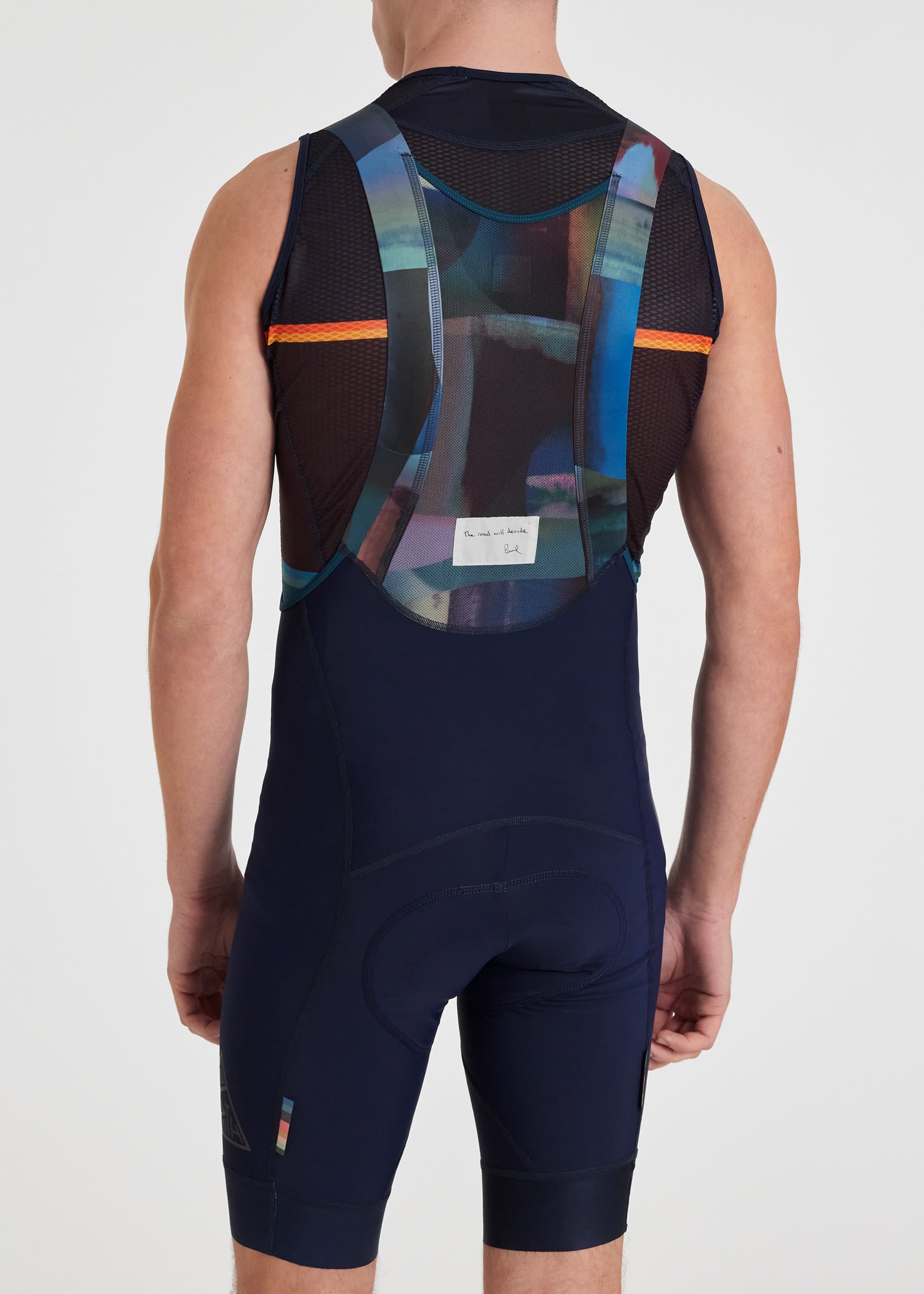 'Abstract Landscape' Cycling Bib Shorts - 9